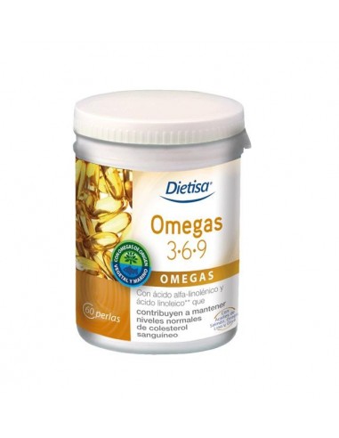 Omegas 3 6 9 60 Perlas De Dietisa