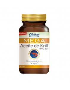 Omega 3 Mega Aceite De Krill 60 Perlas De Dietisa