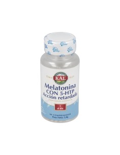 Melatonina 1,9Mg+5-Htp Accion Retard 60Comp. Kal