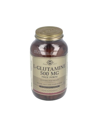 L-Glutamina 500Mg 250Vegicaps