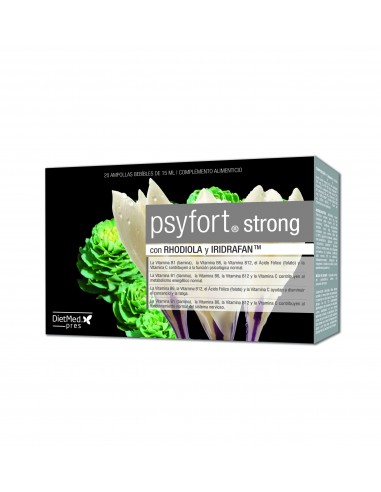 Psyfort Strong 20 X 10 Ml Ampollas De Dietmed