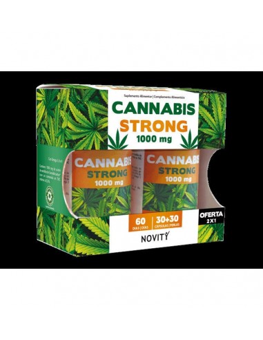 Cannabis Strong 1000 Mg 30+3O Comp De Dietmed