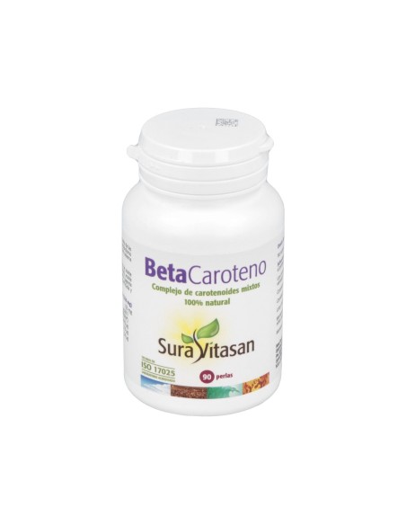 Beta Caroteno   90 perlas de Sura Vitasan