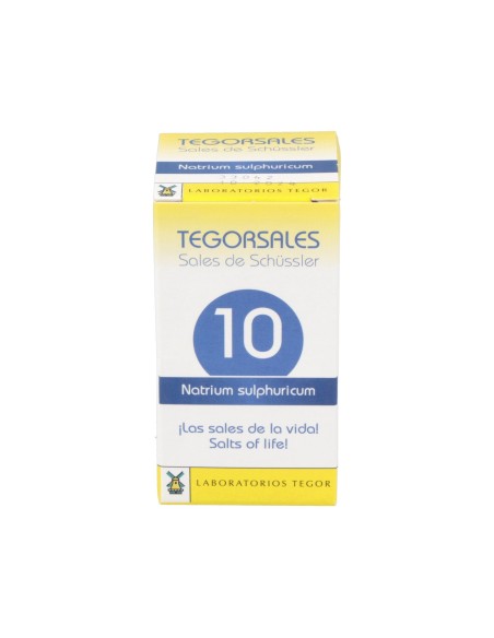 Natrium-Sulf.D6 Tegorsales (Nº10) 350 Comprimidos 20G de Tegor