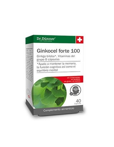 Ginkocel Forte 100 Mg 40 Caps De Dr.Dunner