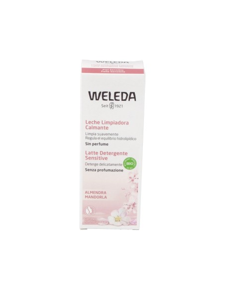 Almendra Leche Limpiadora Calmante 75ml de Weleda