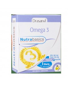 Omega 3 1000 Mg 48 Perlas Nutrabasicos De Drasanvi