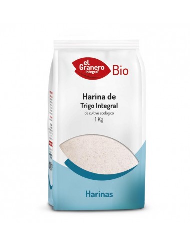 Harina Trigo Integral Bio 1 Kg De El Granero Integral