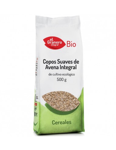Copos Avena Suaves Integral Bio 500 Gr De El Granero Integra