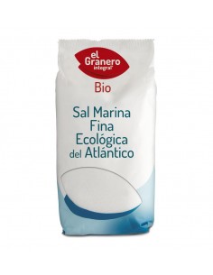 Sal Marina Fina Bio 1 Kg Del Atlantico De El Granero Integra