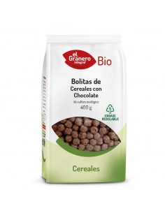 Bolitas De Cereales Con Chocolate Bio 400 G De Granero
