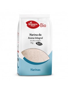 Harina De Avena Integral Bio 1 Kg De El Granero Integral