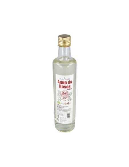 Agua De Rosas Rojas 500 Mililitros Ayurveda Autentico