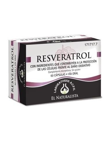 Resveratrol 60 Caps De El Naturalista