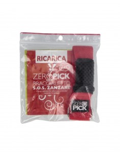 Pulsera Antimosquitos L Roja Citronela Bio