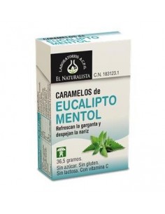 Caramelos Eucalipto - Mentol 20 Unidades De El Naturalista