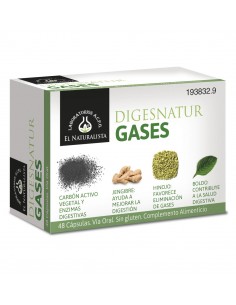 Digesnatur Gases 650 Mg X 48 Caps De El Naturalista