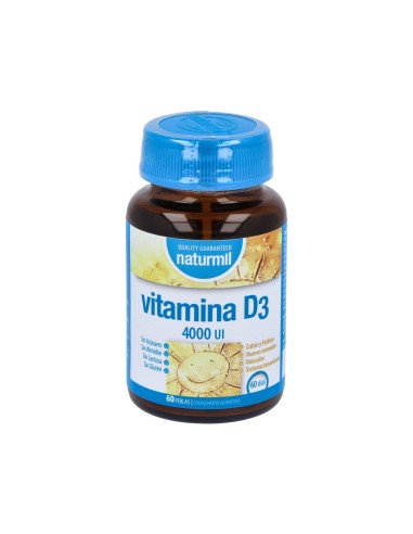 Vitamina D3 4000Ui 60Perlas