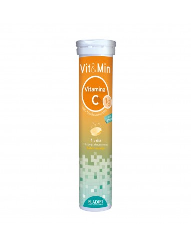 Vit&Min Vitamina C 15 Comp Efervescentes De Eladiet