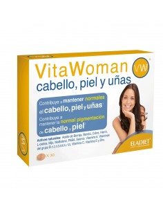 Vitawoman Cabello Piel Y Uñas 30 Comp De Eladiet