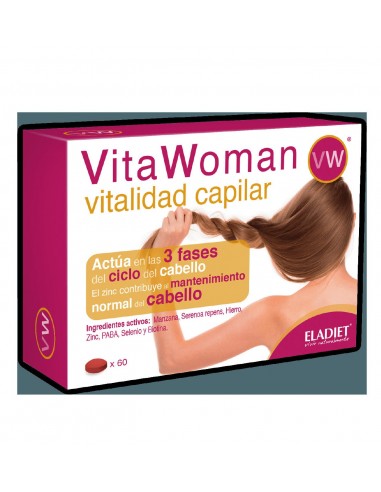 Vitawoman Vitalidad Capilar 60 Comp De Eladiet