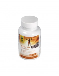 Vitamina B12/D3 Sabor Frutas Del Bosque 60Comp.