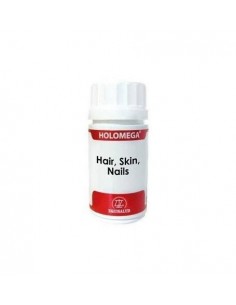 Holomega Hair Skin Nails 180 Caps De Equisalud