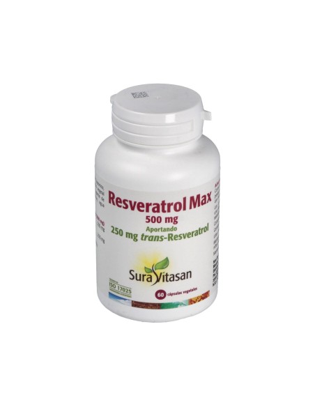 Resveratrol Max 60 cápsulas de Sura Vitasan