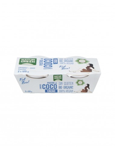 Postre De Coco Con Cacao 2X125Gr