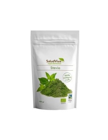 Stevia Polvo De Hoja Seca 100Gr. Bio Sg S/A Vegan de Salud Viva