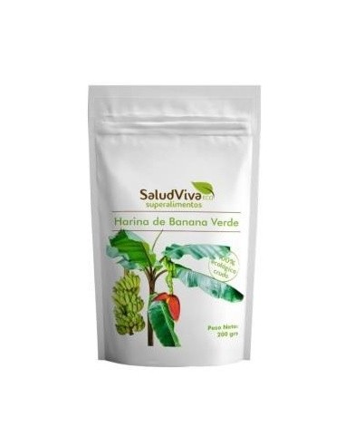Harina De Banana Verde 200Gr. Bio de Salud Viva