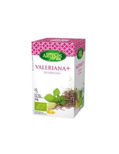 Valeriana Plus Infusion 20Bolsitas .Bio de Artemis Bio