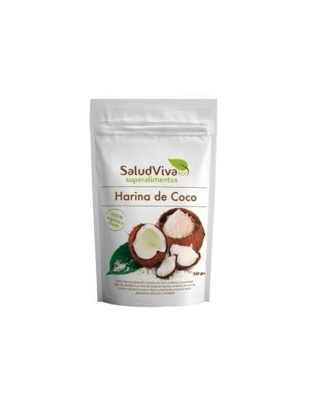 Harina De Coco 250Gr. Bio Sg Vegan de Salud Viva
