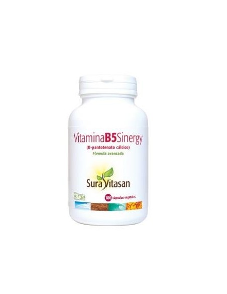 Vitamina B5 Sinergy   180 cápsulas de Sura Vitasan