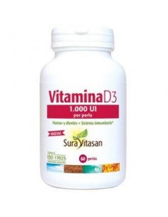 Vitamina D3  1.000 UI 60...