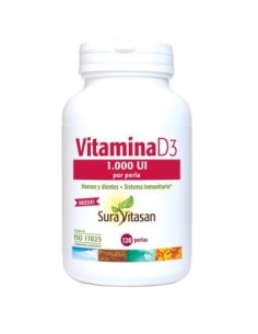Vitamina D3  1.000 UI 120...