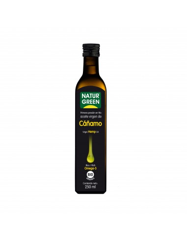 Aceite De Cañamo 1ª Pression Frio 250Ml Bio de Naturgreen