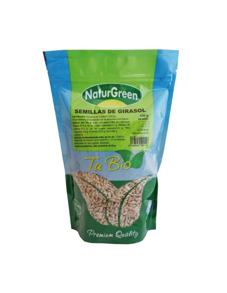 Semilla De Girasol Bio 450 Gr de Naturgreen