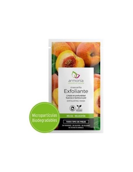 Exfoliante Melisa Y Melocoton Expositor 12S Sobres de Armonia