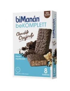 Barritas Komplett Choco Crujiente 8Ud. de Bimanan