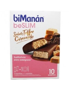 Barritas Toffee 10 Unidades Bimanan