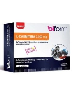 Biform L-Carnitina 2000Mg. 14Viales de Dietisa