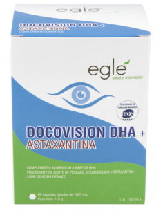 Docovision Dha + Astaxantina 60Cap. de Egle