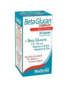 Beta Glucan Complex 30Vcap. de Health Aid