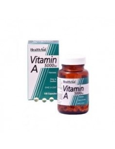 Vit A 5000Ui Con Vit D 400Ui 100Cap. Health Aid de Health Ai