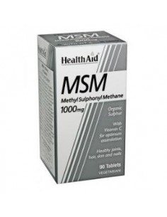 Msm Metilsulfonilmetano 1000Mg. 90 Comprimidos de Health Aid