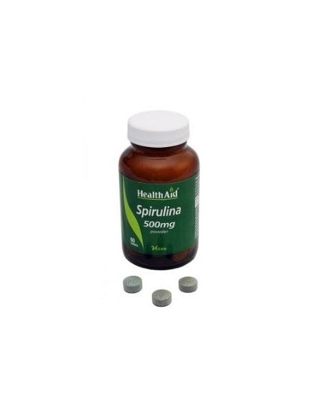 Spirulina 60 Comprimidos Health Aid de Health Aid