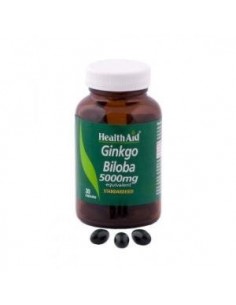 Ginkgo Hoja Ext.Estand. 30Cap. Health Aid de Health Aid