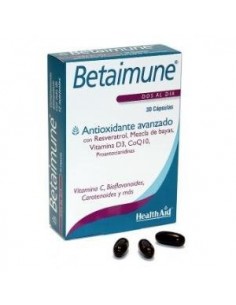 Betainmune Antioxidant Fr 30Cap. Health Aid de Health Aid