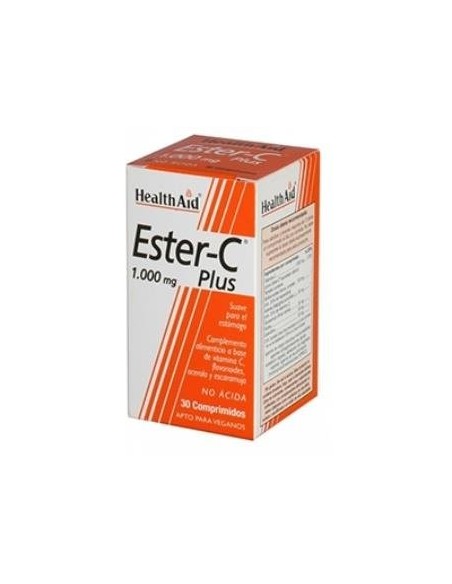 Ester C Plus 1000Mg. 30 Comprimidos Health Aid de Health Aid